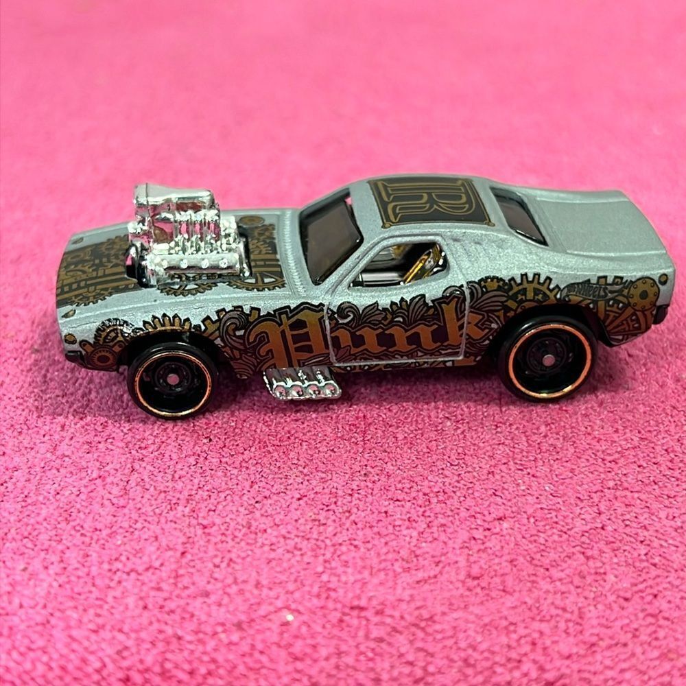 Vintage Rodger Dodger Steam Punk 1970 Charger Hot Wheels